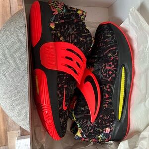 Nike Kevin Durant Dream Black Bright Crimson Red Men’s Sneakers Size 11.5